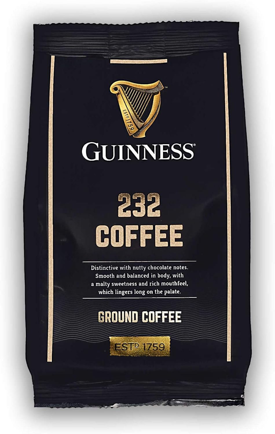 Exclusive, Limited Edition Guinness Coffee '232' Brew by Tiki Tonga Coffee Roasters. Roasted in The United Kingdom (Ground/Filter) 8 ounces (227grams)