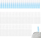 lasuroa 70pcs Shower Head Cleaning Tools, Including 20 Cleaner Brushes & 50 Showerhead Hole Brushes Practical Anti Clogging Unclogger Tool Picks Accessories for Faucets Sink Tiny Gaps Small Nozzles