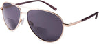 EYEGUARD Unisex Classic Style Bifocal Sunglasses Readers with Lens UV400 Protection Outdoor Reading Glasses for Men and Women