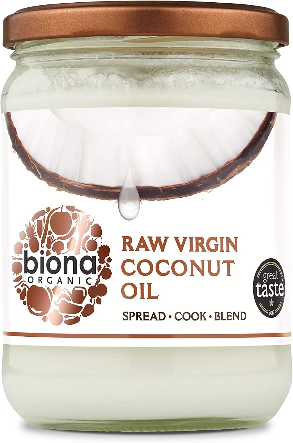 Biona Org Raw Virgin Coconut Oil 400G Bundle Pack Of 2