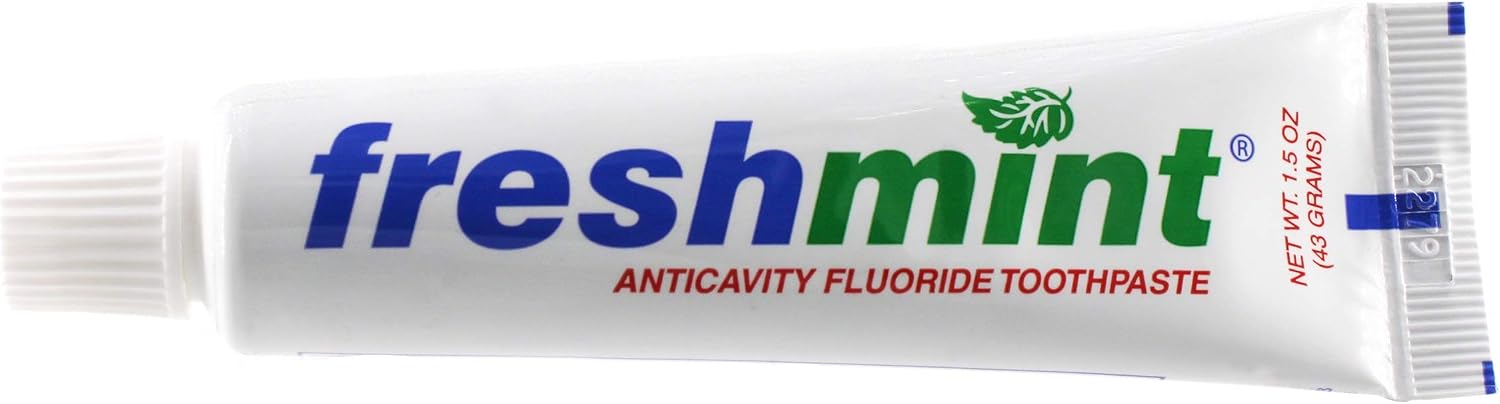 144 Tubes of Freshmint® 1.5 oz. Anticavity Fluoride Toothpaste, Tubes do not Have Individual Boxes for Extra Savings