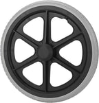 Replacement Wheels, Wheelchair Wheel 14 Inch 350x30mm Wheelchairs Solid Caster Walker Tire 12mm Inner Hole Rollator Wheel