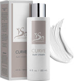 IsoSensuals CURVE Butt Enhancement Cream - for Women and Men, Natural Growth and Plumping Enhancer, Faster, Thicker, Bigger Results, 2 Month Supply
