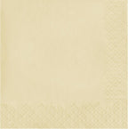Creative Converting Touch of Color 2-Ply 50 Count Paper Lunch Napkins, Ivory