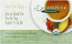 Davidson's Organics, White Peony, 100-count Unwrapped Tea Bags