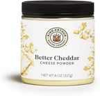 King Arthur Better Cheddar Cheese Powder, 8 Ounces (Packaging May Vary)