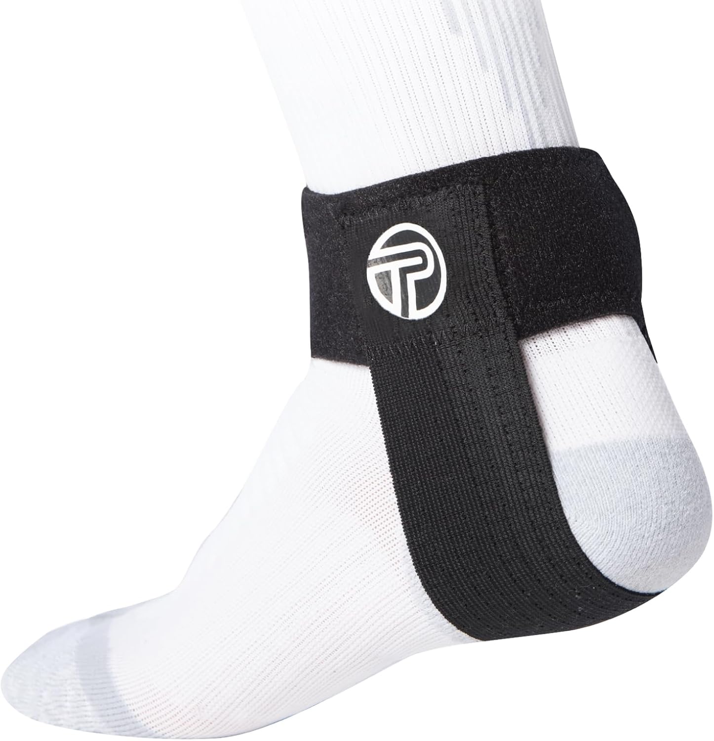 Pro-Tec Athletics Achilles Tendon Support, Tendinitis Relief, Compression Pad, Stabilization, Adjustable Strap & Heel Lift