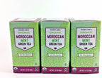 Trader Joe's Organic Moroccan Mint Green Tea 20 tea bags (Pack of 3)