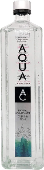 Aqua Carpatica, Water Spring Natural Single, 25.24 Fl Oz