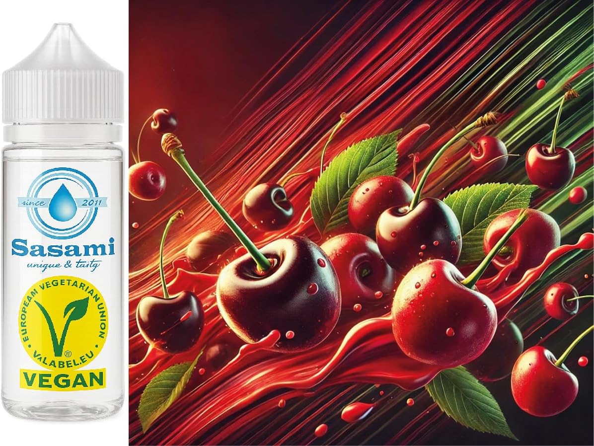 Wild Cherry Flavor Concentrate - Vegan - Sasami - 10ml