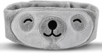 Cute Animal Sleeping Mask Sleep Mask, Funny Sloth Soft Plush Eye Mask with Adjustable Headband for Travel Nap Blindfold Eye Cover Eyeshade for Adult Kids Men Women - Sloth