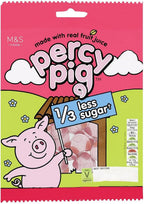 Percy Pig Reduced Sugar Gummy Sweets 150g x 2 M&S Marks & Spencer