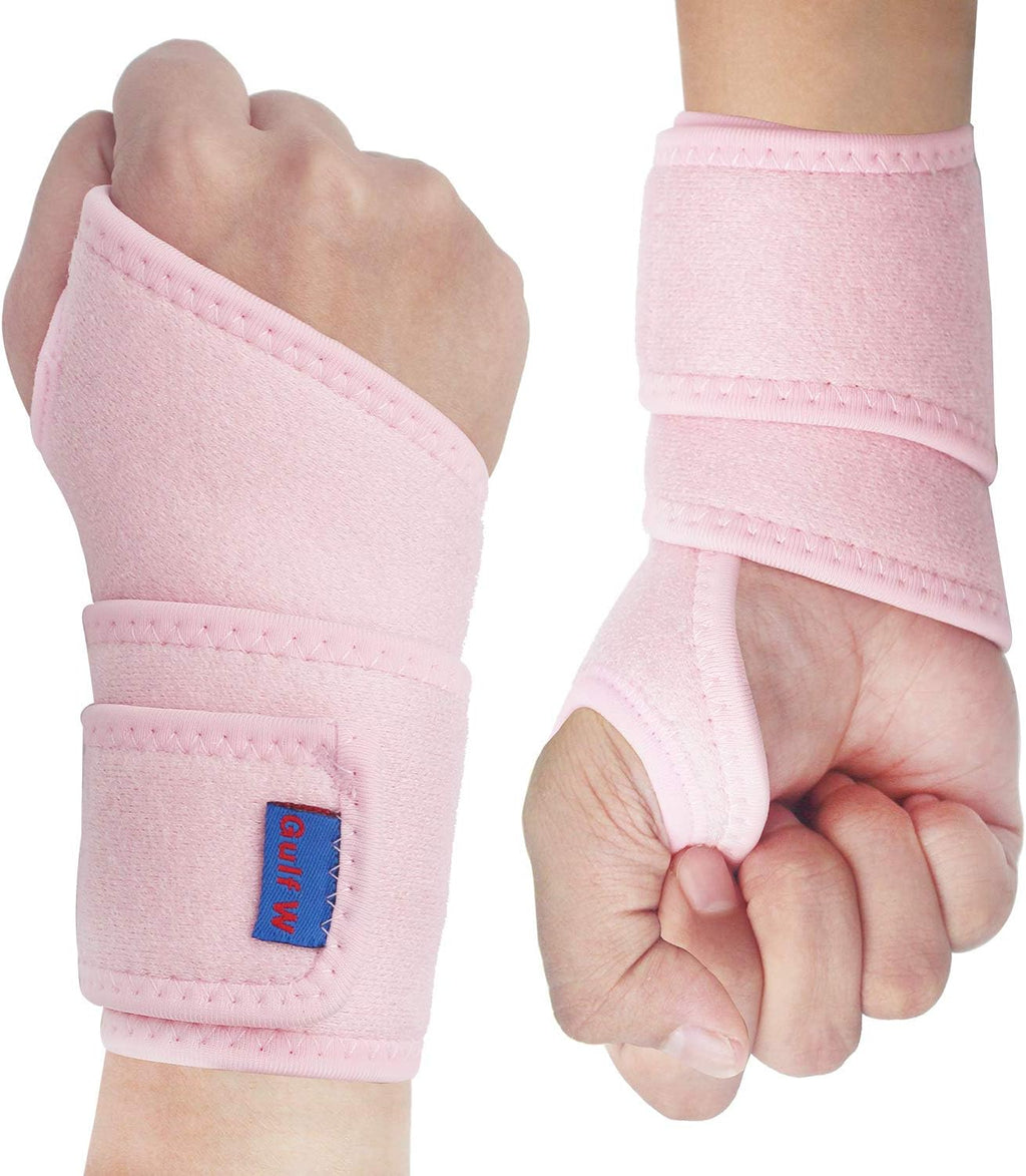 2Pack Version Profession Wrist Support, Adjustable Strap Reversible Wrist Brace for Sports Protecting/Tendonitis Pain Relief/Carpal Tunnel/Arthritis/Injury Recovery, Right&Left
