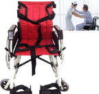 Wheelchair Seat Belt, Emergency Evacuation Chair Multifunction Lift Sling Transfer Belt for Seniors, Bedridden and Disabled, Comfort Wheelchair Cushion - Elderly Transfer Helper