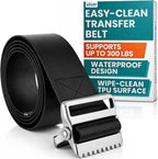 Vive Waterproof Gait Belt (60 Inch) - Easy-to-Clean, Wipeable Transfer Belt - Physical Therapy Belt with Quick Release Metal Buckle - Lift & Walking Assist Device for Seniors, Elderly and Bariatric