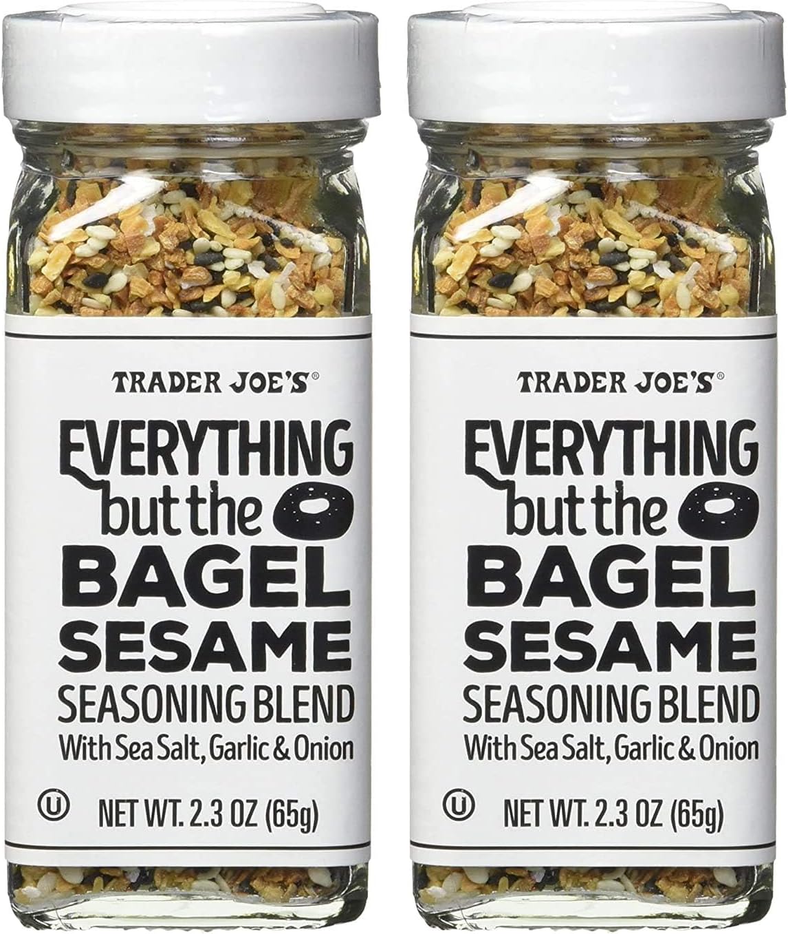Trader Joe's Everything but The Bagel Sesame Seasoning Blend (2 Pack of 2)
