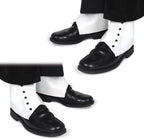 Beistle 2 Pairs Spats, White