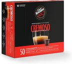 Caffe Vergnano 1882 Medium Roast Espresso Original Line Machine Compatible Capsules, Arabica Robusta Espresso Coffee, Italian Coffee For Nespresso Coffee Machines, Intensity 6/10, Cremoso, 50 Ct