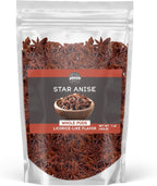 Birch & Meadow Whole Star Anise, 1 lb, Whole Pods, Teas & Baking