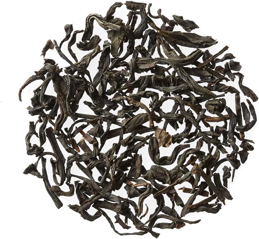 Golden Moon Tea Organic Lapsang Souchong Black Tea - Loose Leaf, Non-GMO - 1 Pound (192 Servings)