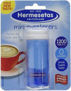 Hermesetas Three Packs Of Mini Sweetners Tablets 1200