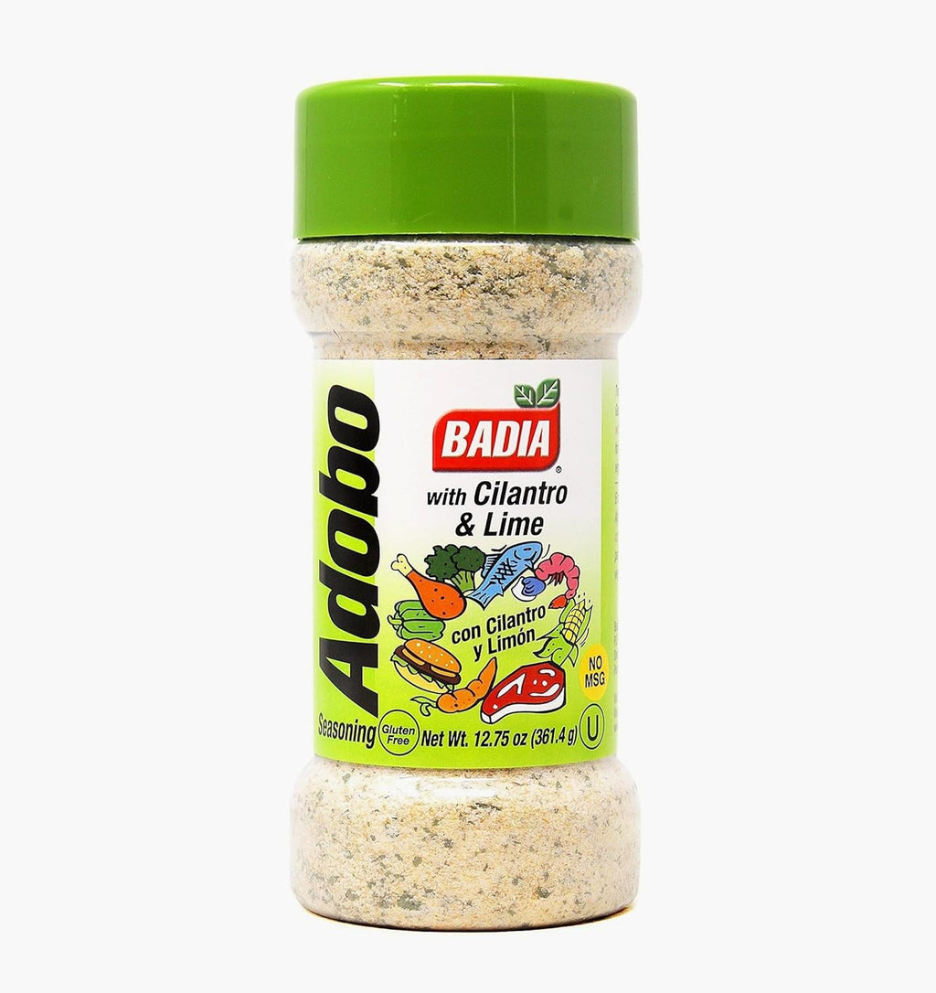Badia Adobo with Cilantro & Lime 12.75 oz – Zesty Citrus & Herb Seasoning – Latin Flavor Blend with Garlic, Cilantro & Lime