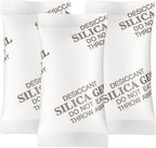 MakMeFre 10Gram(100Packets) Food Grade Moisture Absorbers Silica Gel Packs Desiccant for Moisture Storage Control