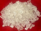 Indian Consigners Natural Crushed Polished Tumbled Gem Stone Chips, Decoration & Healing Crystals (Clear Quartz)
