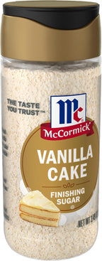McCormick Vanilla Cake Finishing Sugar, 3.49 oz