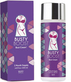 Busty Boost Breast Enhancement Cream – Natural Firming & Lifting Cream for Fuller, Firmer Breasts – Infused with Maca Root, Wild Yam, Guggul Resin & Gotu Kola – Made in the USA – (2 Month Supply)