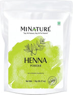 Mi Nature Pure Henna Powder (Lawsonia Inermis) 1Kg - Natural Plant-Based Hair Coloring & Conditioning Treatment - Herbal Hair Care Formula - No Added Preservatives