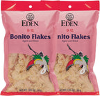 Eden Japanese Bonito Flakes, Shaved Skipjack Tuna, Katsuobushi 鰹節, Traditionally Aged and Dried, Hardwood Smoked, Make Dashi and Miso Soup, 1.05 oz (2-Pack)