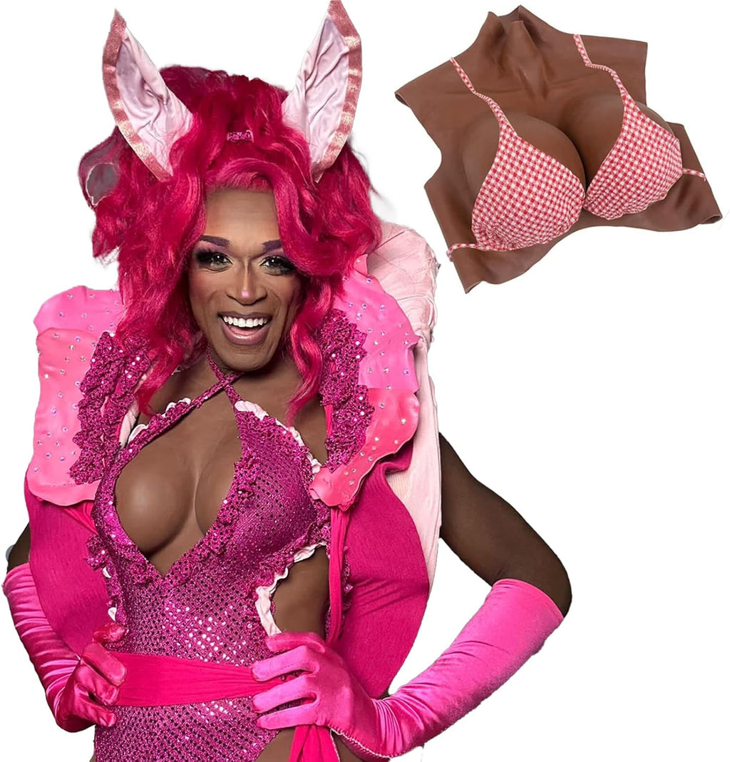 Silicone Breast SIlicone Breastplate C-G Cup Breast Forms Fake Breast For Crossdresser Transgender Dragqueen