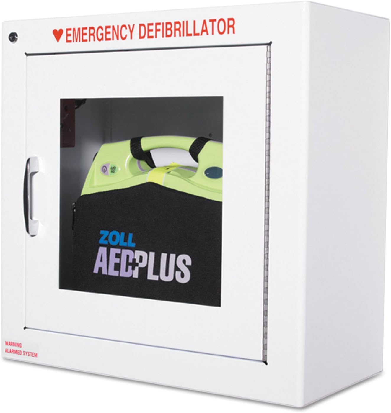 Zoll AED Plus, Wall Cabinet, 9"W, White