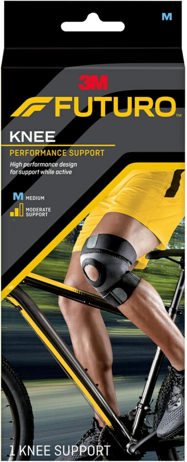 FUTURO Performance Knee Support, Ideal for General Support and Exercise, Medium