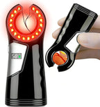 Vein Finder for iv Access,Hand Held Vein Finder,Portable Vein Viewer to Help Find Veins Easily,Infrared Vein Detection Device for Home Care for Various Skin People Difficult Veins - Black