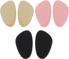 6 Pairs Women’s High Heel Non-Slip Forefoot Pads Breathable Half Sole Cushions Relief Ball-of-Foot Mats for Comfortable Shoe Wear