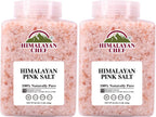 Himalayan Chef Coarse Pink Himalayan Salt, 5 lbs 2-Pack - Pure, Natural, Mineral-Rich, Kosher, Ideal for Grinder Refills, Cooking, Seasoning, Baking