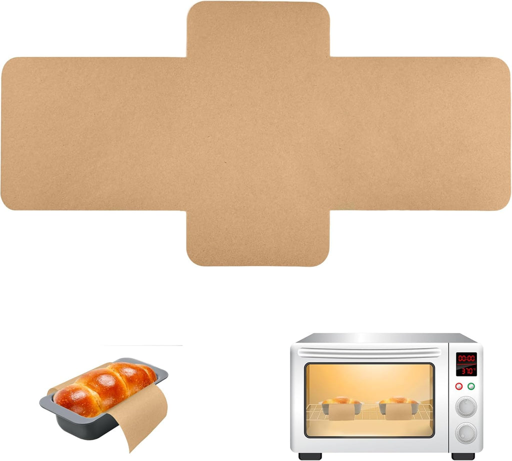 100 Pcs Parchment Paper Mini Loaf Pan Liners for Baking Bread 6x3 in Loaf Pan Parchment Liners Disposable Non-Stick Bread Pan Liners Loaf Liners for Baking Toast Bread
