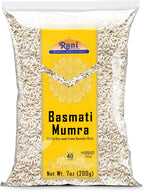 Rani Basmati Mumra (Puffed Rice) 7oz (200g) ~ All Natural | No Color | Gluten Friendly | Vegan | NON-GMO | Kosher | No Salt or fillers | Indian Origin