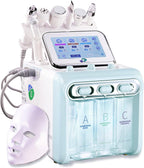 7 in 1 Multifunctional Face Care Device ，Facial Care Machine Vacuum Cleaning Jet for Home and Beauty Salon