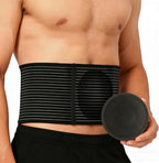 Umbilical Hernia Belt for Men and Women,Abdominal Support Binder with Compression Pad,Hernia Support Binder,Postoperative Umbilical Hernia Care(XXXL)