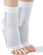 Soothe Pain Relief Socks for Neuropathy Pain (US, Alpha, Medium, Regular, Regular, Standard, White)