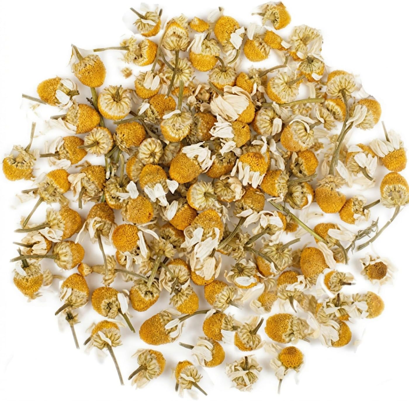 Organic Chamomile Flowers - 1 lb (16oz) - Herbal Tea - 100% Organic - Flor de Manzanilla - EarthWise Aromatics