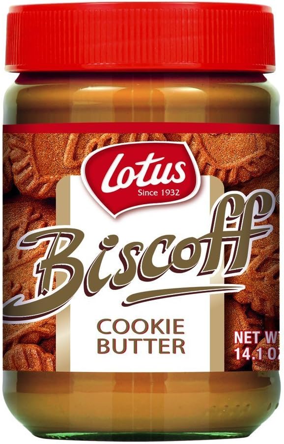 Lotus Biscoff | Cookie Butter Spread | Creamy | non-GMO + Vegan | 14 Ounce (1 Count)