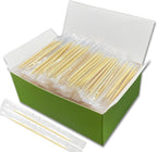 Bamboo Toothpicks – 1000 Count, Individually Wrapped, Dual-Pointed Tips, 2.55 Inch, Disposable & Sanitary, Ideal for Dental Care, Food Picking, Home, Restaurant, and Travel
