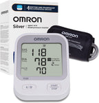 OMRON Silver Blood Pressure Monitor for Home Use & Upper Arm Blood Pressure Cuff - #1 Doctor & Pharmacist Recommended Brand - Clinically Validated - Connect App