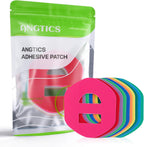 ANGTICS 30 Pack Omnipod 5 Adhesive Patches, Waterproof Pre-Cut Overpatches, Hypoallergenic & Breathable CGM Sensor Covers, Latex-Free Glucose Sensor Patch Long Stay for 10 Days+ (Multicolor)