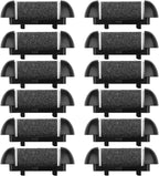 12 Pack Same Coarse Replacement Roller Head for Electric Foot Filer Callus Remover for Feet Pedicure Tools Pedicure Kit Refill Rollers for Cracked Heels and Dead Skin (12pcs Regular Coarse)