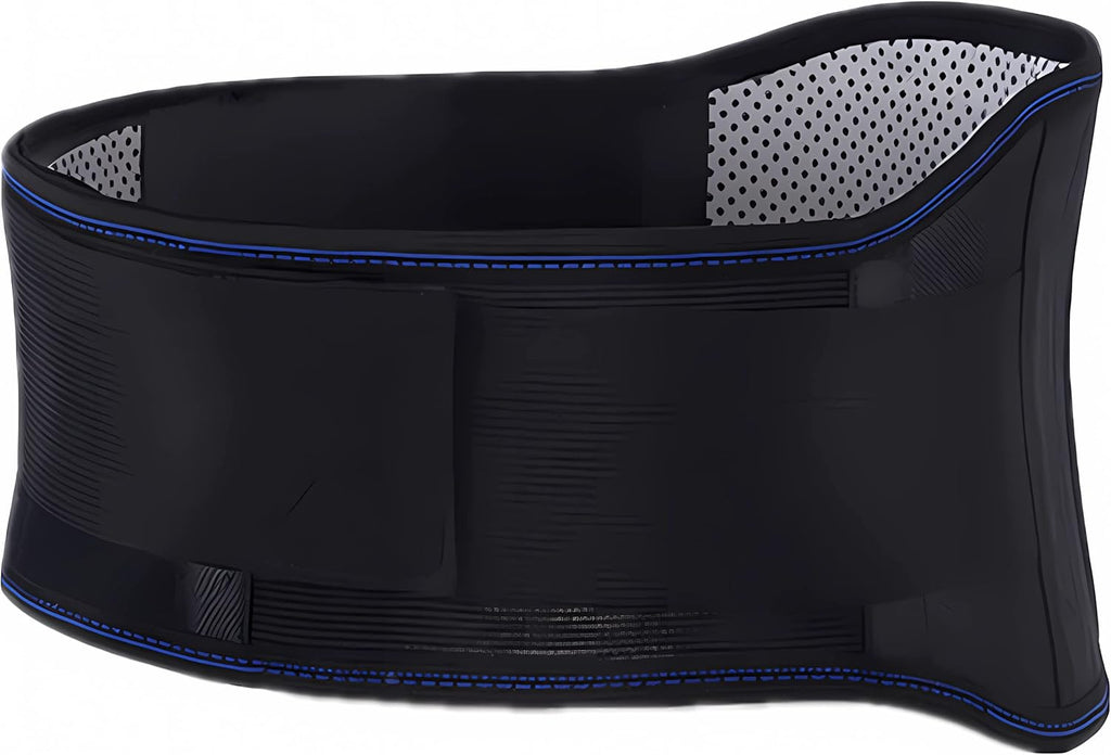 Thermal Magnetic Therapy Lumbar Support Belt Lower Back Brace for Men and Women, Self-Heating Waist Strap with Gauss Magnets (X-Large)